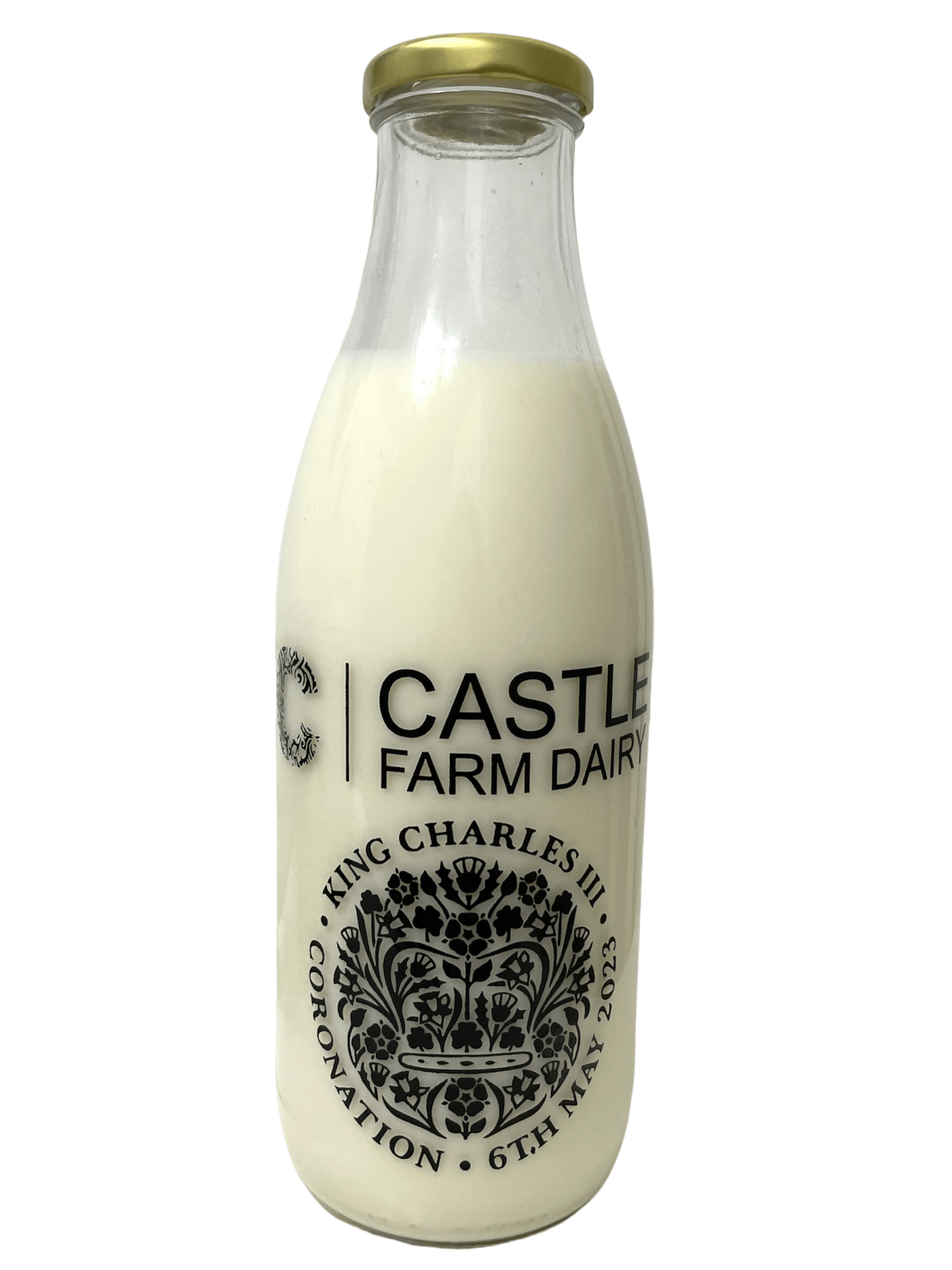 Castle Farm Dairy King Charles III Coronation 2023 - www.Kelis.info #KelisTheBottleBank