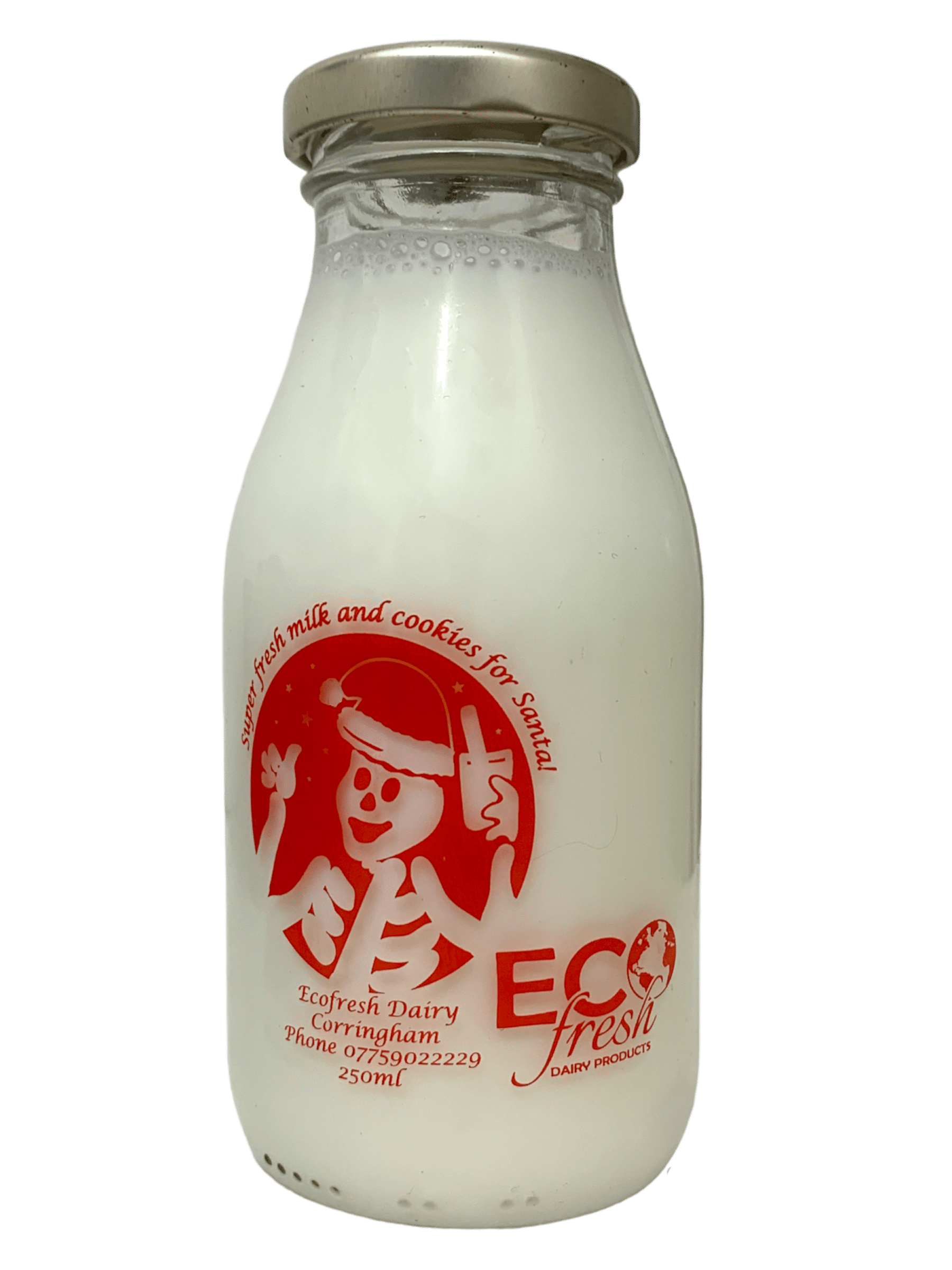 Eco Fresh Milk For Santa - www.Kelis.info #KelisTheBottleBank